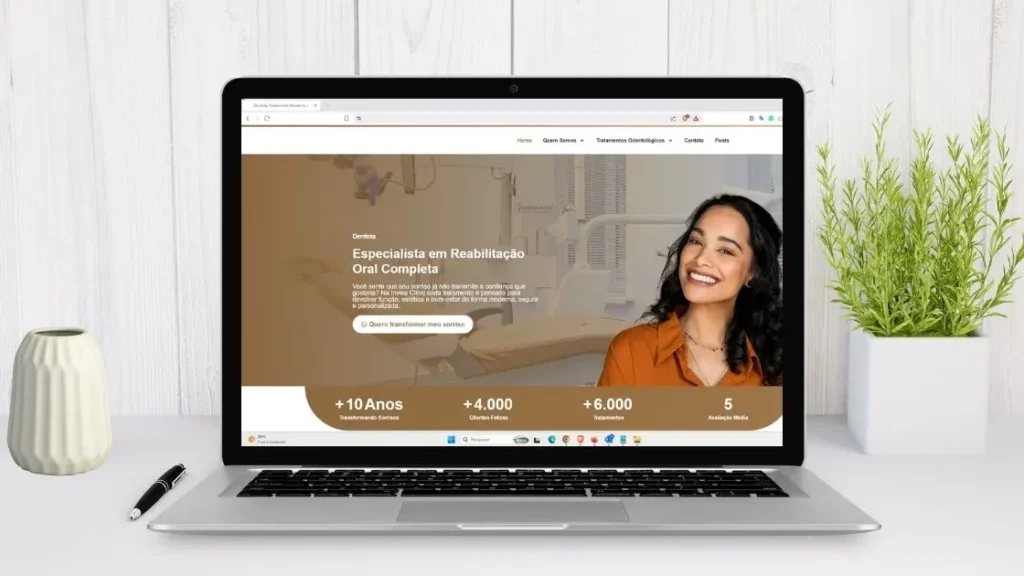 Estrutura Ideal de Site para clínicas otimizada com SEO médico